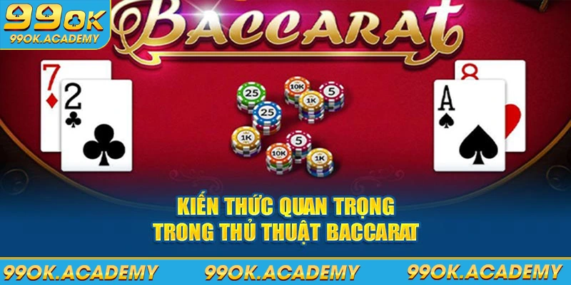 Kiến thức quan trọng trong thủ thuật baccarat